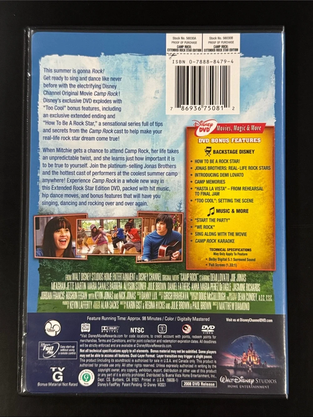Camp Rock (Extended Rock Star Edition) - DVD - Picture 2 of 5